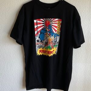 Black Graphic T-Shirt abstract Denver T-shirt xl